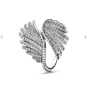 pandora majestic feathers ring